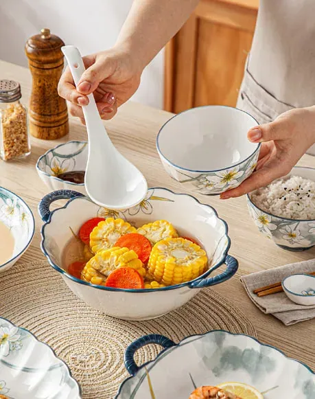 Тарелка с ручками, 23 см